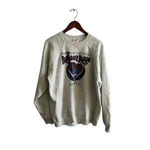 Vintage 1993 Great Reno Balloon Race Sweatshirt Hanes USA XL Raglan Crewneck